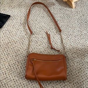 Brown handbag